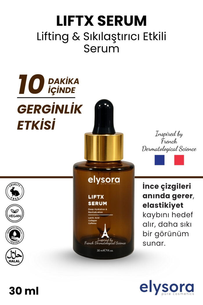 Collagen, Kafein Destekli, Anlık Botoks Etkili, Dolgunlaştırıcı Serum 30 ml