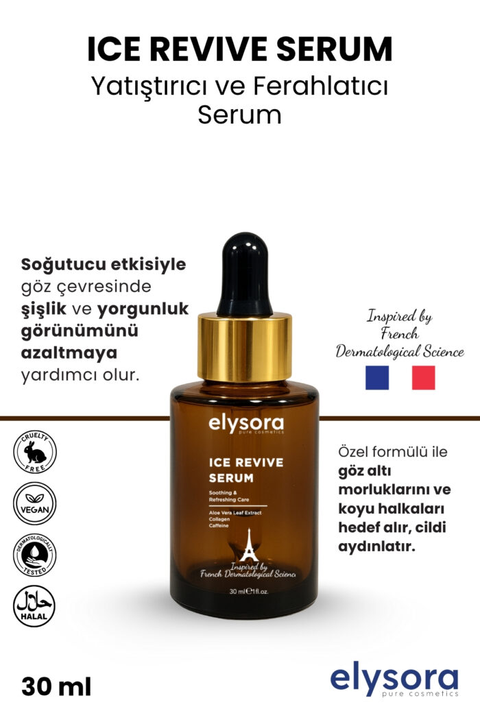 Göz Altı MorLuk, Koyu Halka, Soğutucu ve Canlandırıcı Göz Serumu 30 ml